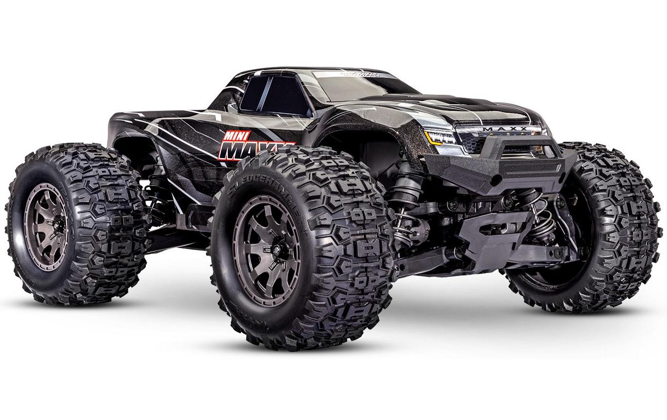 Monster Truck Mini Maxx BL-2s Schwarz RTR 1:16<br>Monster Truck Mini MAXX 4WD