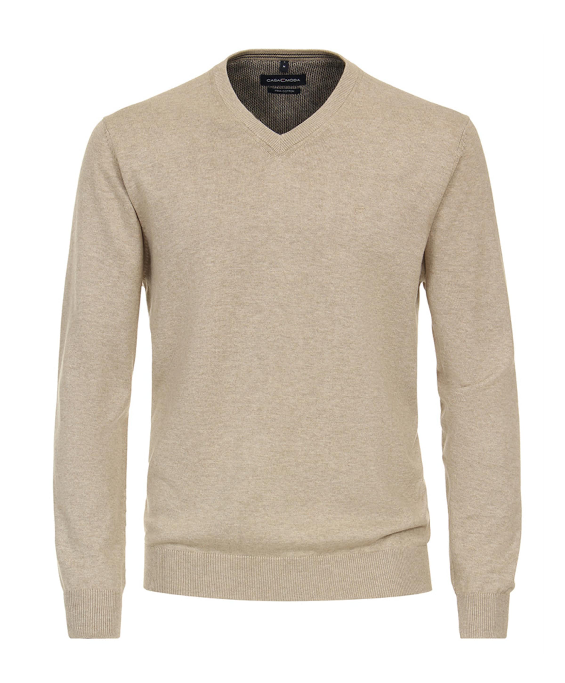 CASAMODA Heren trui beige