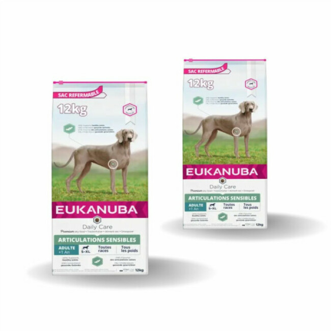 Croquettes Eukanuba Adulte Daily Care Articulations Sensibles