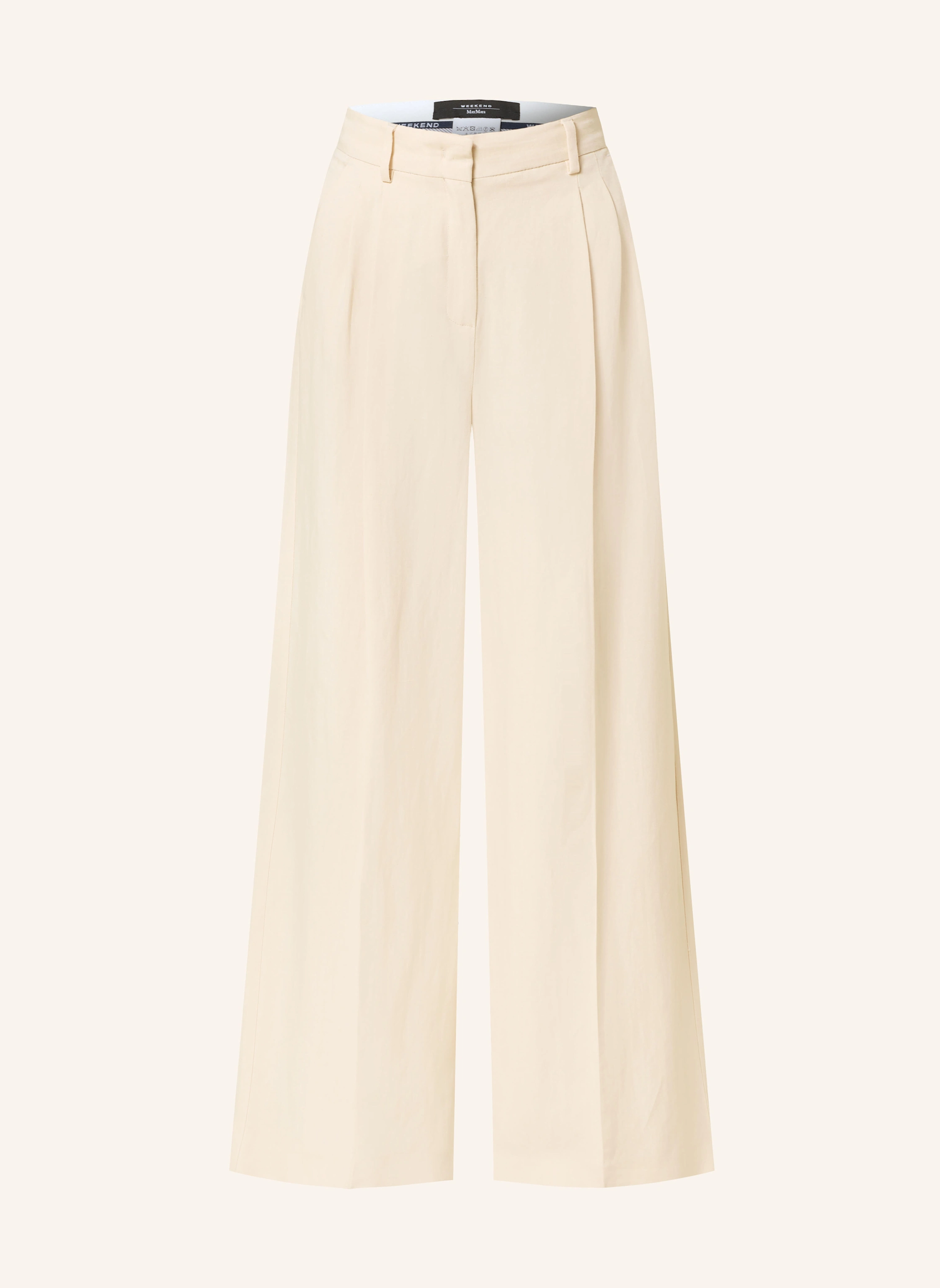 WEEKEND Max Mara Marlenehose VELIERO mit Leinen