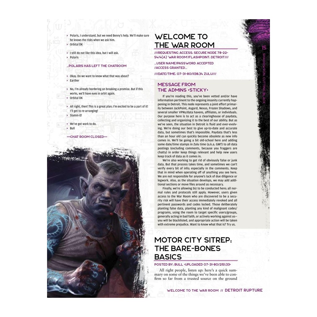 Shadowrun 6th Edition - Cutting Black