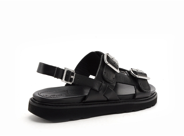 Kickers nu pieds plats femme neosummer 860710 50 noir
