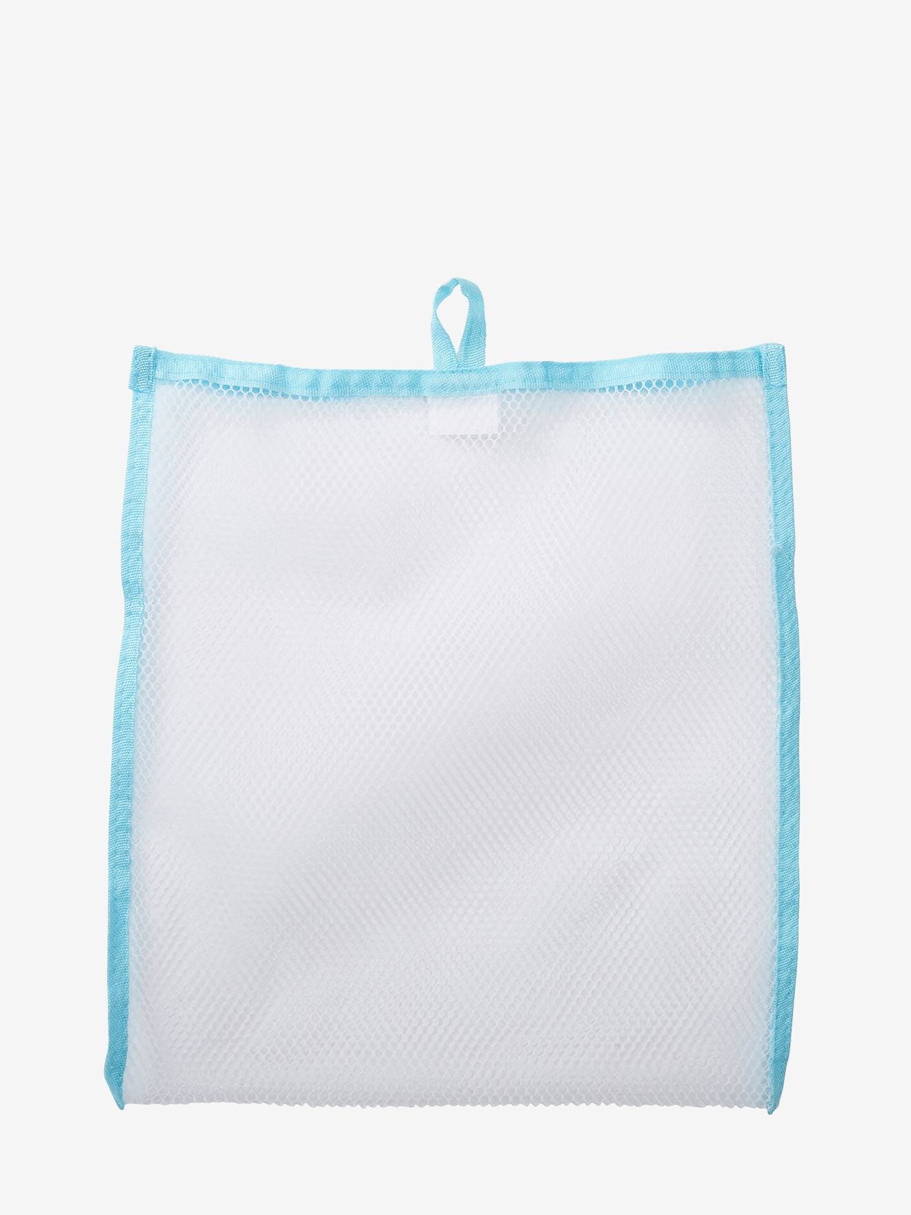 Adesivos de espuma para banho + rede de banho multicolorida