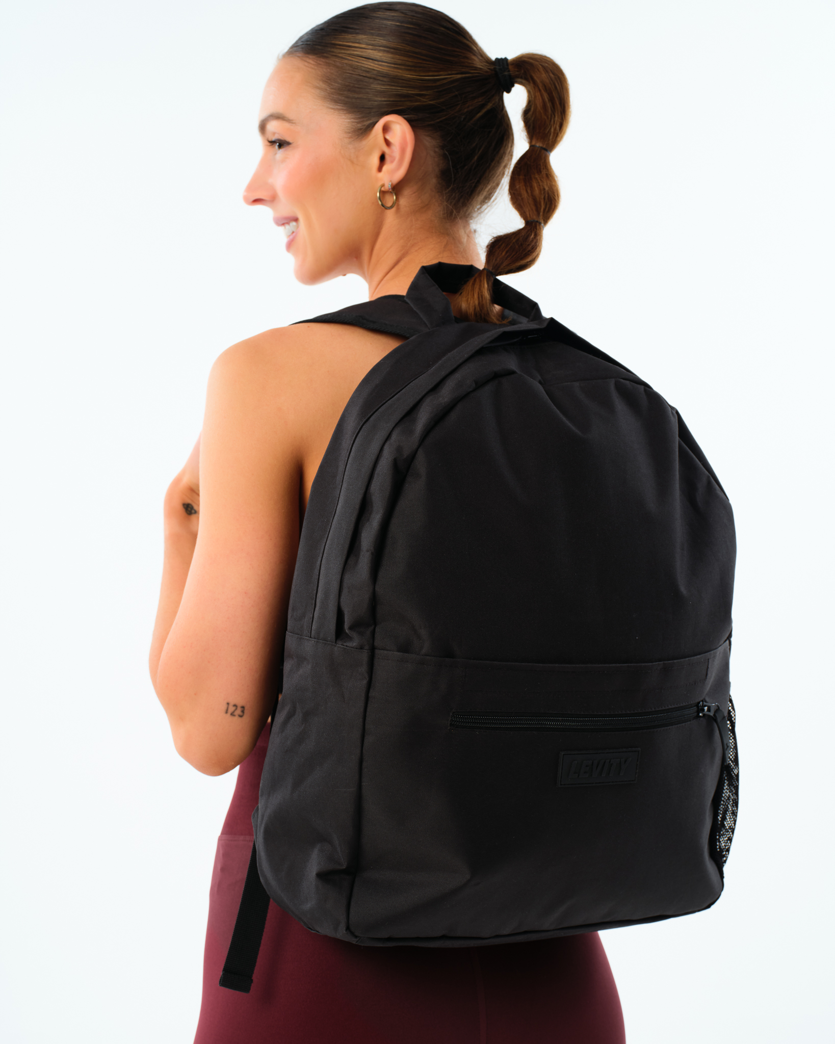 LEVITY All-day Backpack Black - One Size