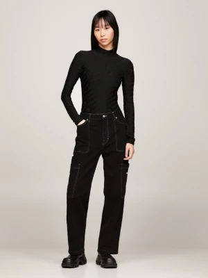 Body de manga comprida Tommy Remastered Jacquard