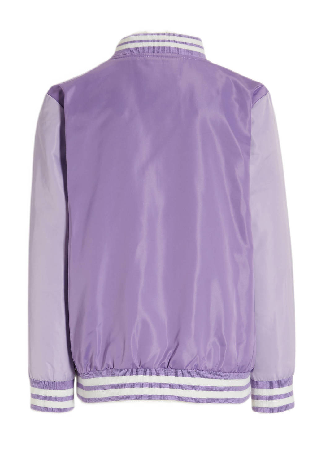 Orange Stars baseball jacket Pamela paars