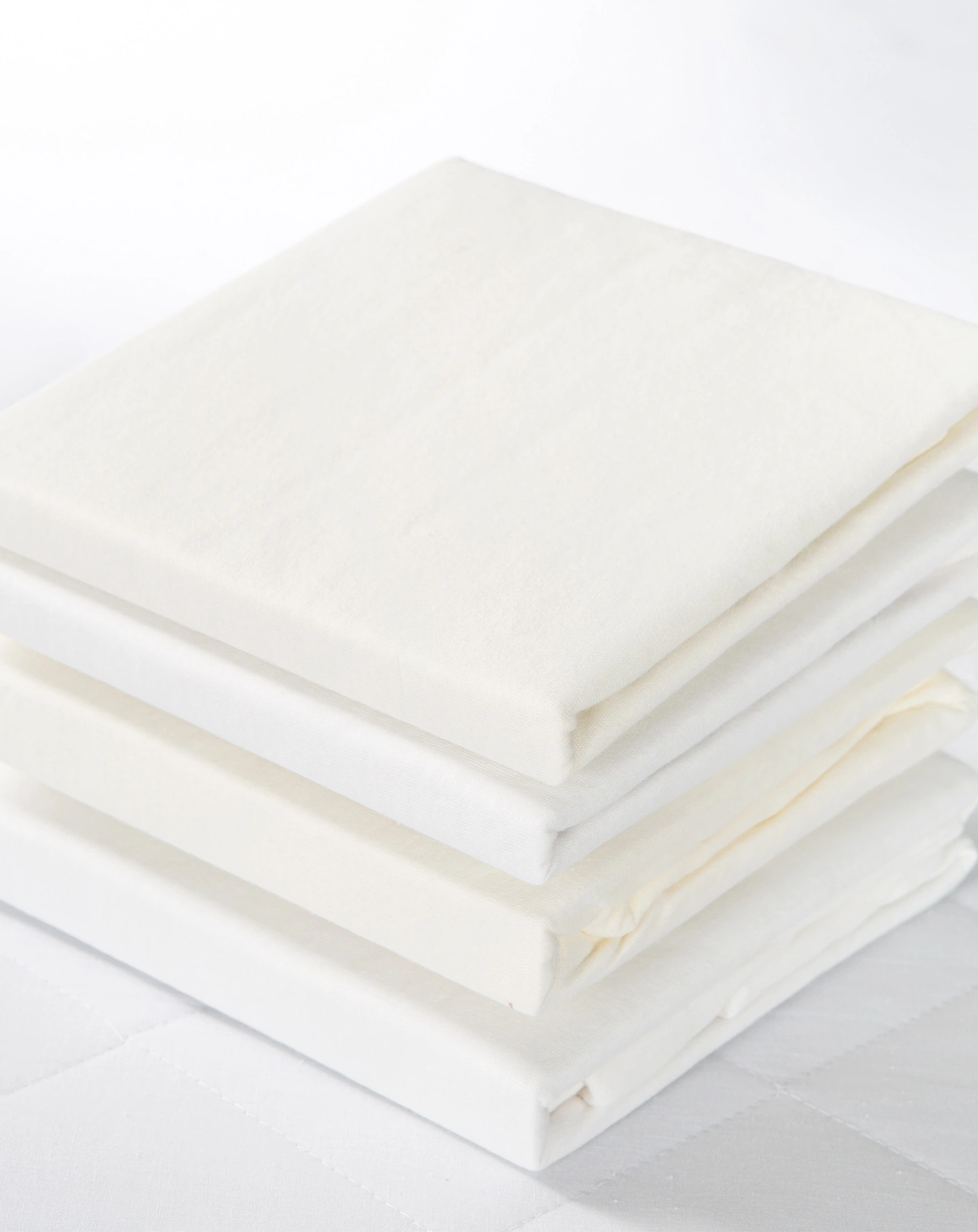 Spannbettlaken GOTS 45x90cm/40x90cm (Farbe: weiß)