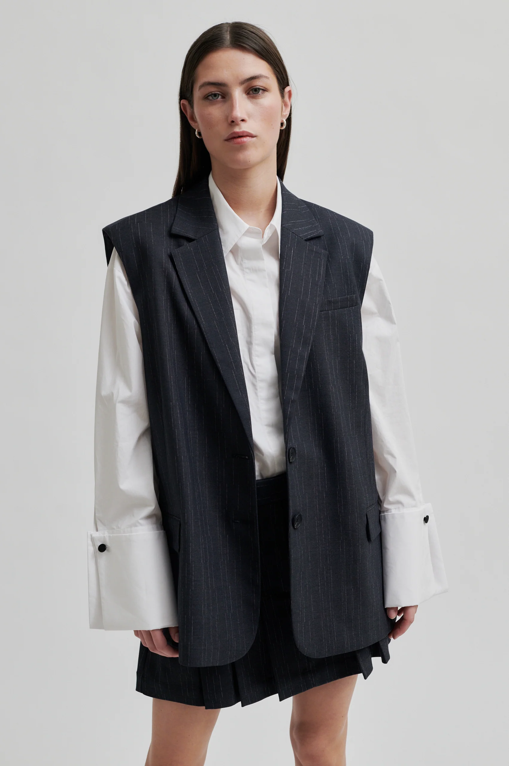 Second Female  Briston blazer vest - Vulcan