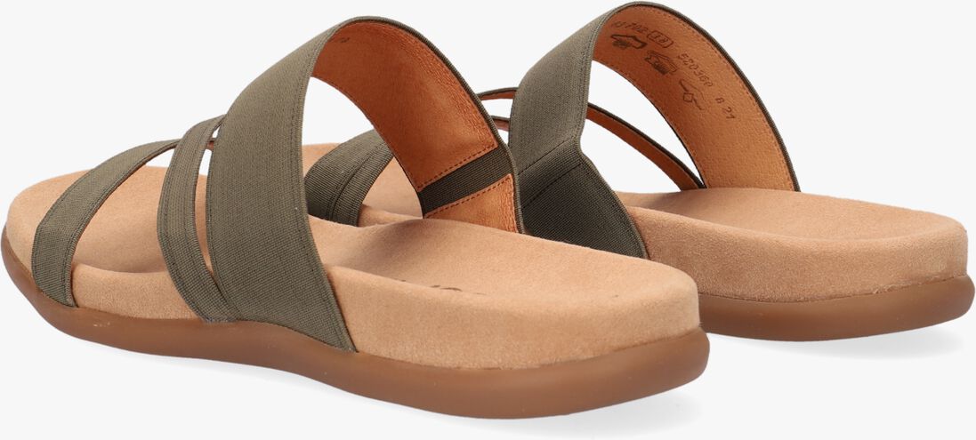 GABOR groene gabor slippers 702