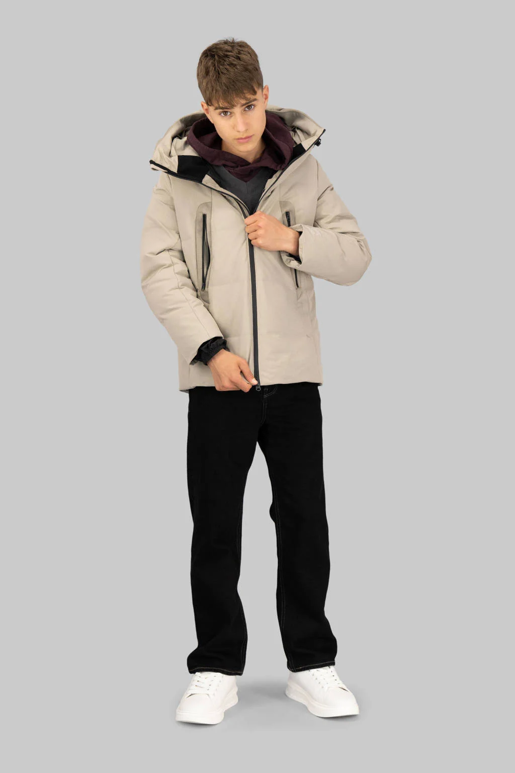 G-STAR gewatteerde jas beige