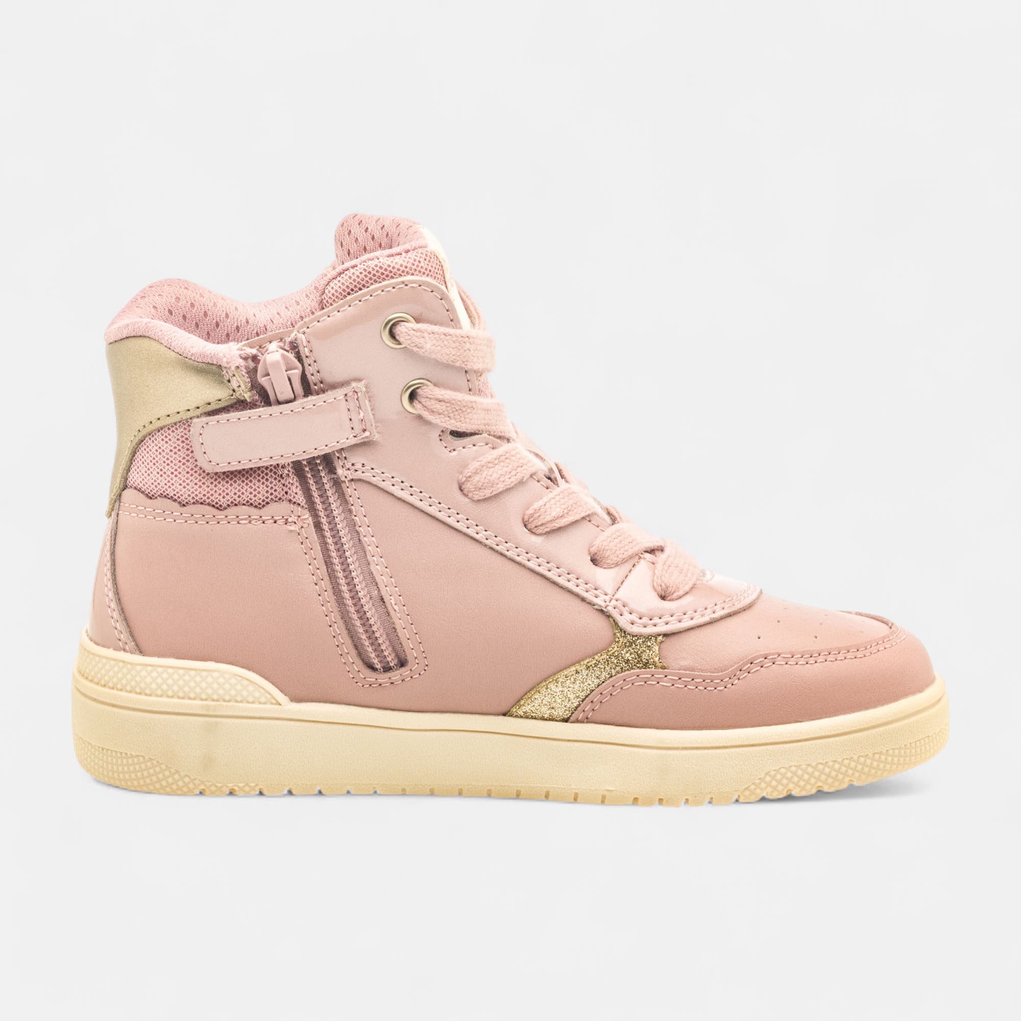 Baskets basses Fille rose