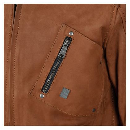Blouson Helstons COLT NUBUCK SERIE LIMITEE - Marron