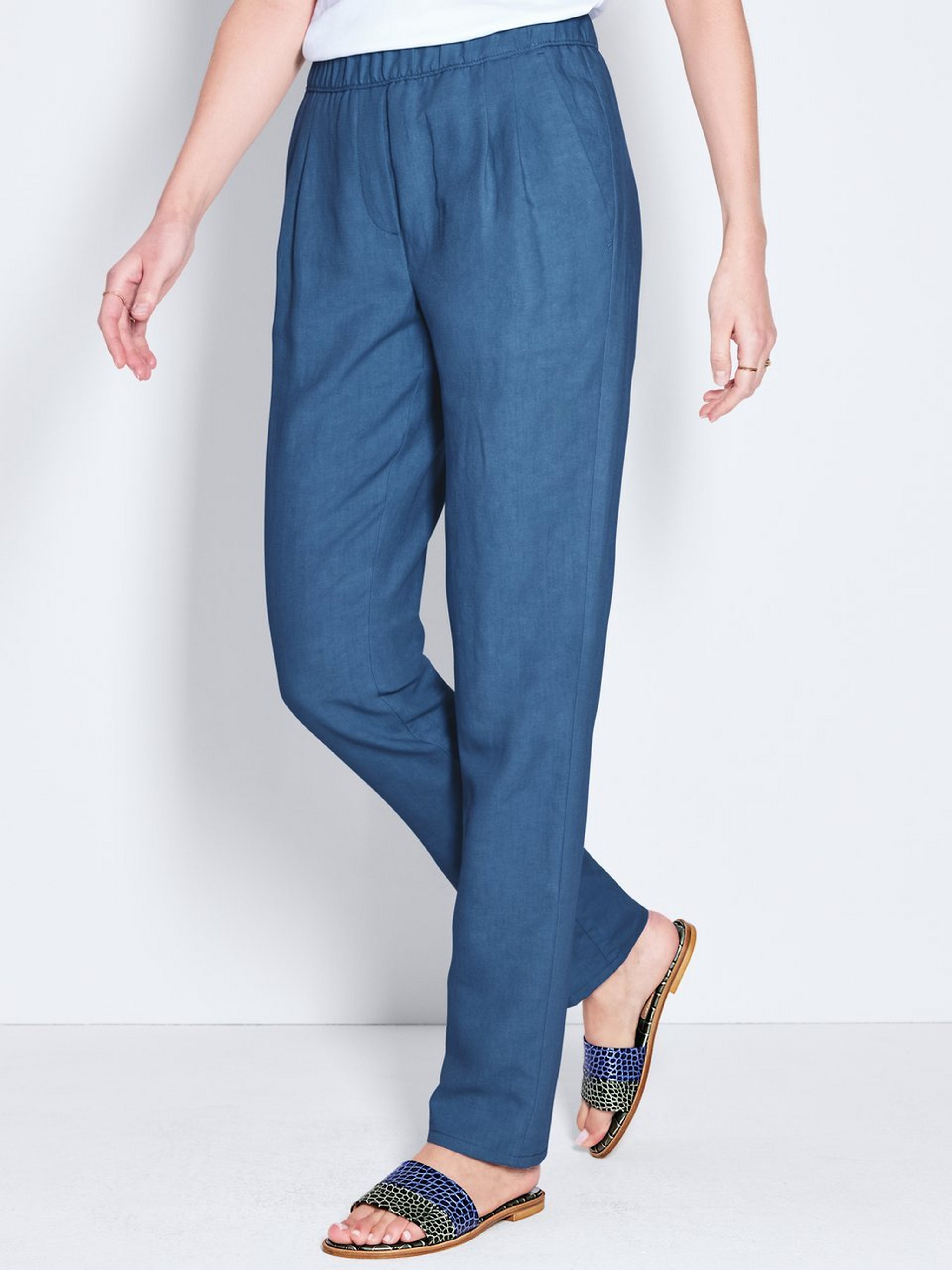 Schlupf-Hose im Chino-Stil