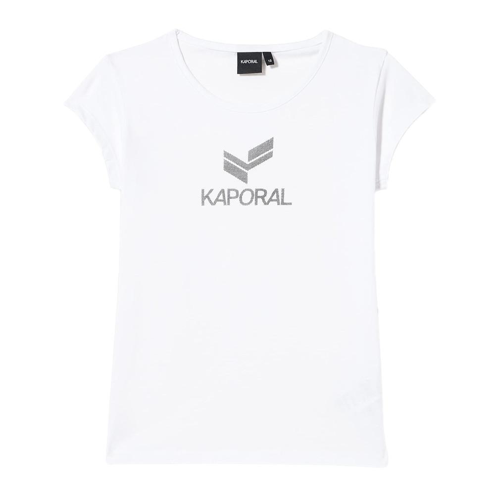 Kaporal T-shirt Blanc Fille Kaporal Facee