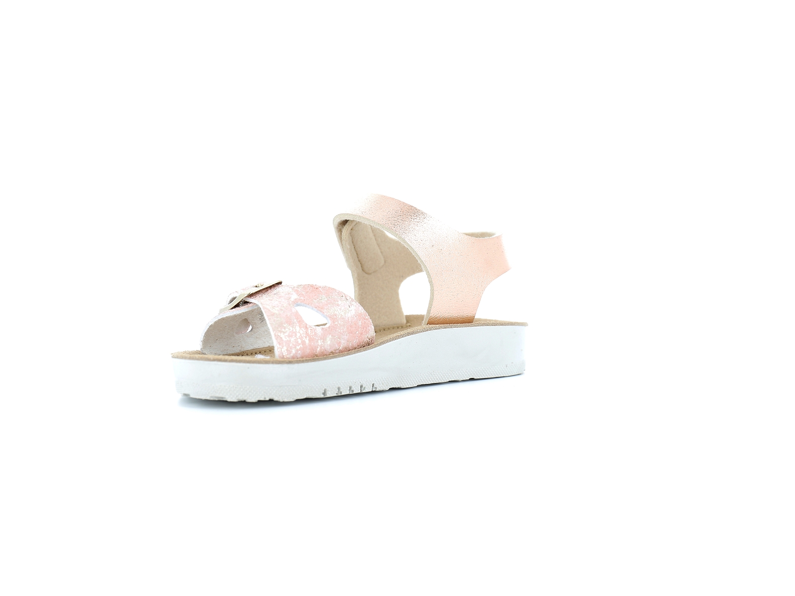 Geox-J COSTAREI GI J15EAB Matières combinées Or rose