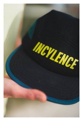Casquette de Running Incylence Masterly Bleu Vert