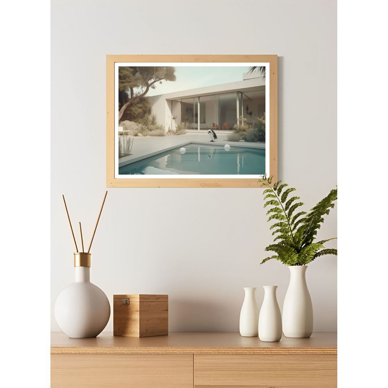 Hartman Affiche Urban Zoo 07  multicolore - 30x40 cm