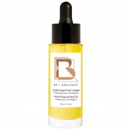 BE+RADIANCE Huile visage probiotiques et oméga 3