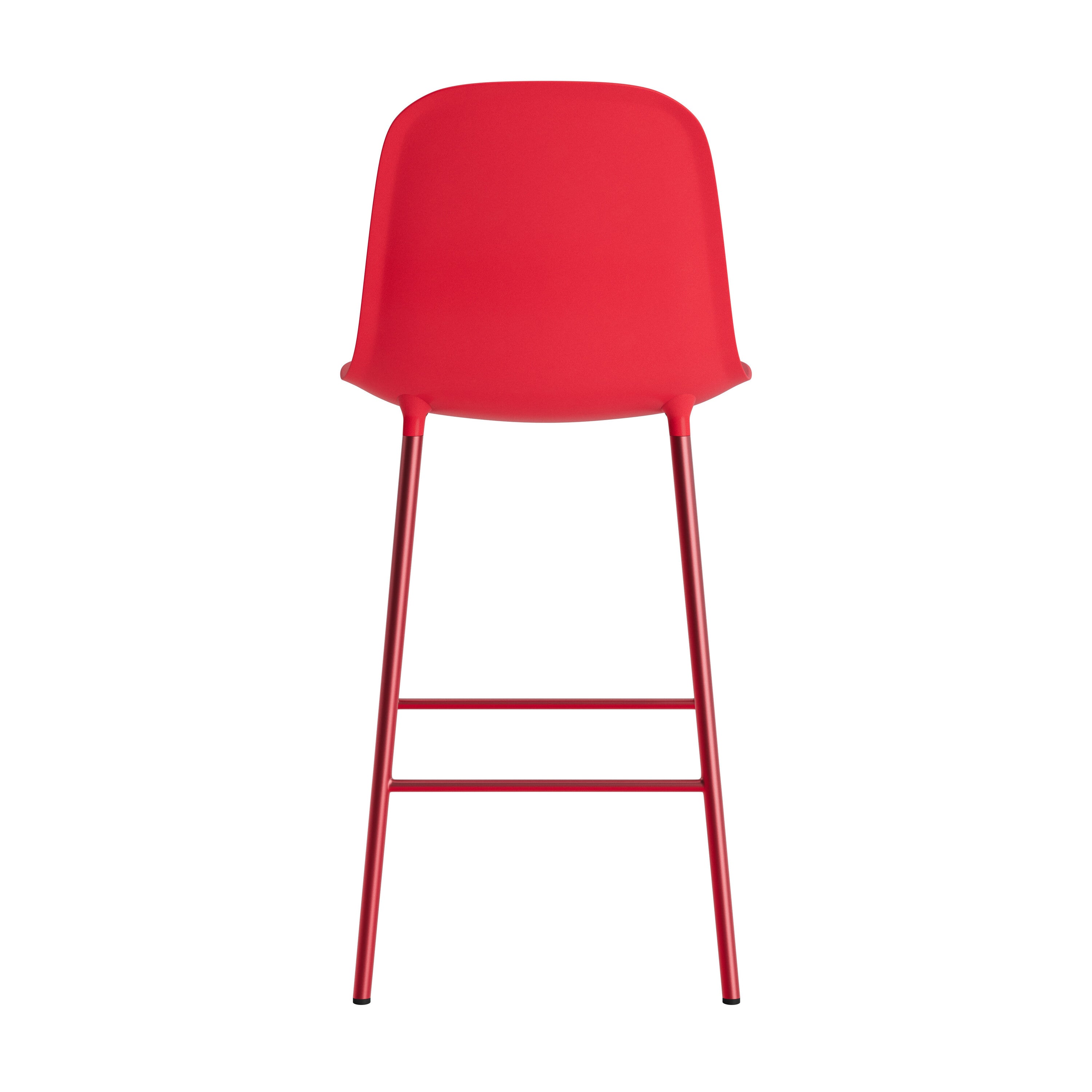 Normann Copenhagen Form Barkruk High 65 cm - Staal - Bright Red