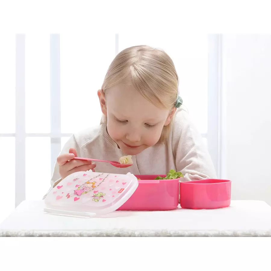 Sigikid Brotdose + Trinkflasche 2er Set rosa-pink