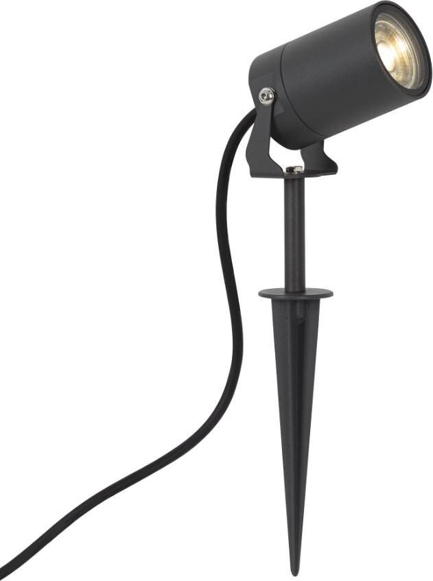 KS Verlichting tuinspot Stark zwart D 6 H 36 cm