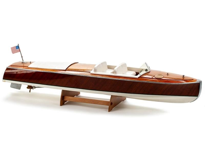 Billing Boats Bausatz Rennboot Phantom, 690 mm 1:15 Modellbausatz eines klassischen amerikanischen Runabout Boots