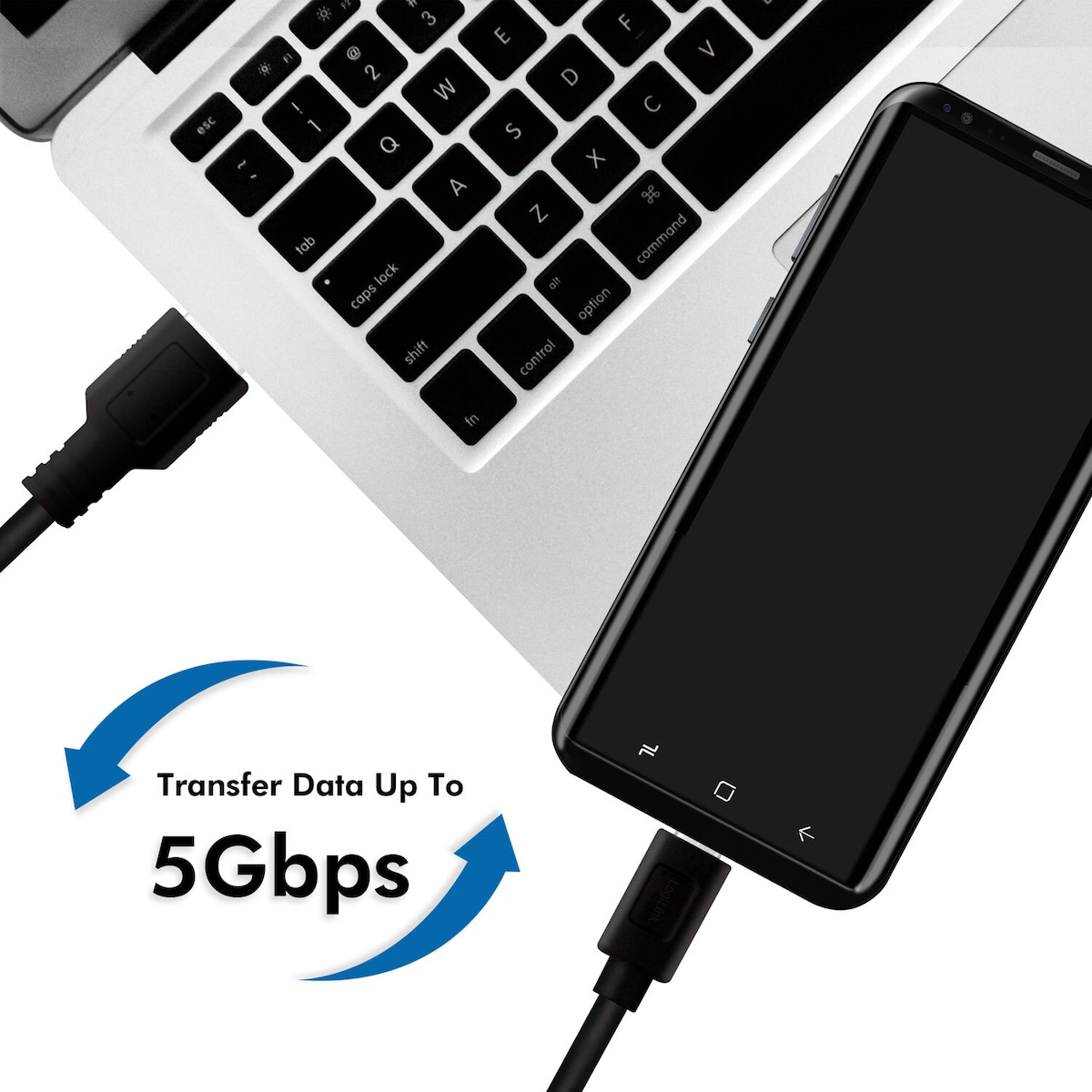 USB3.2 Gen1x1 USB - USB-C 0,5m
