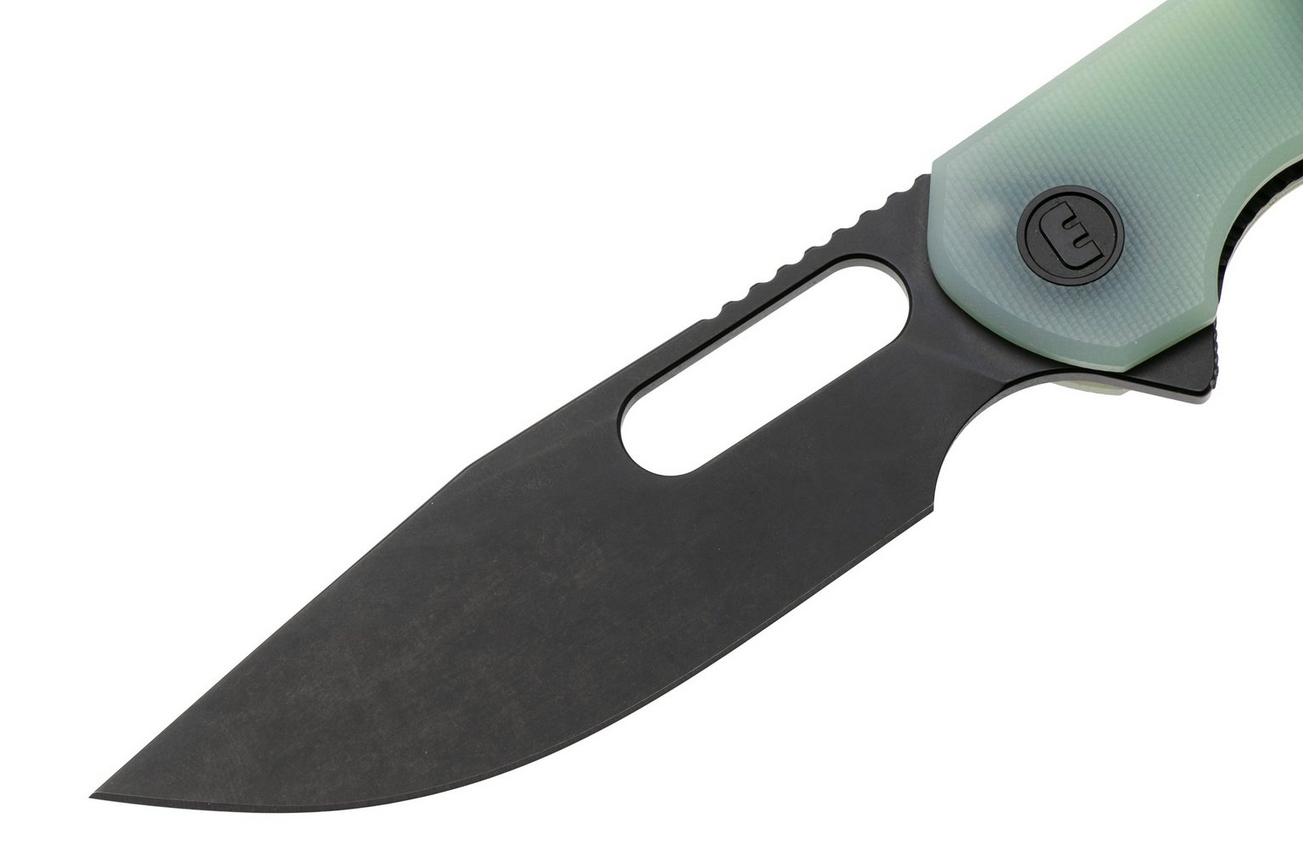 Eutektik Trinity TRI-JBW-R Blackwashed 14C28N, Jade G10, zakmes