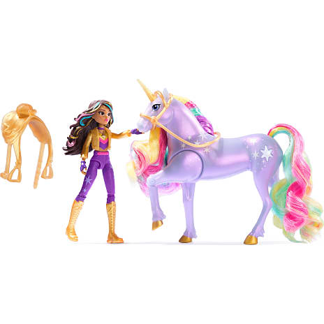 Unicorn Academy dukke og enhjørning - flere varianter - assorteret
