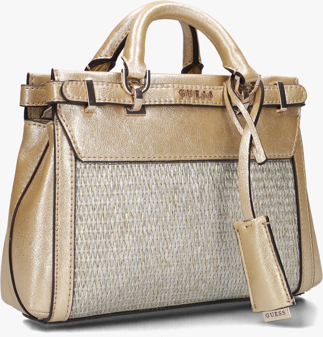 GUESS gouden guess schoudertas sestri mini satchel