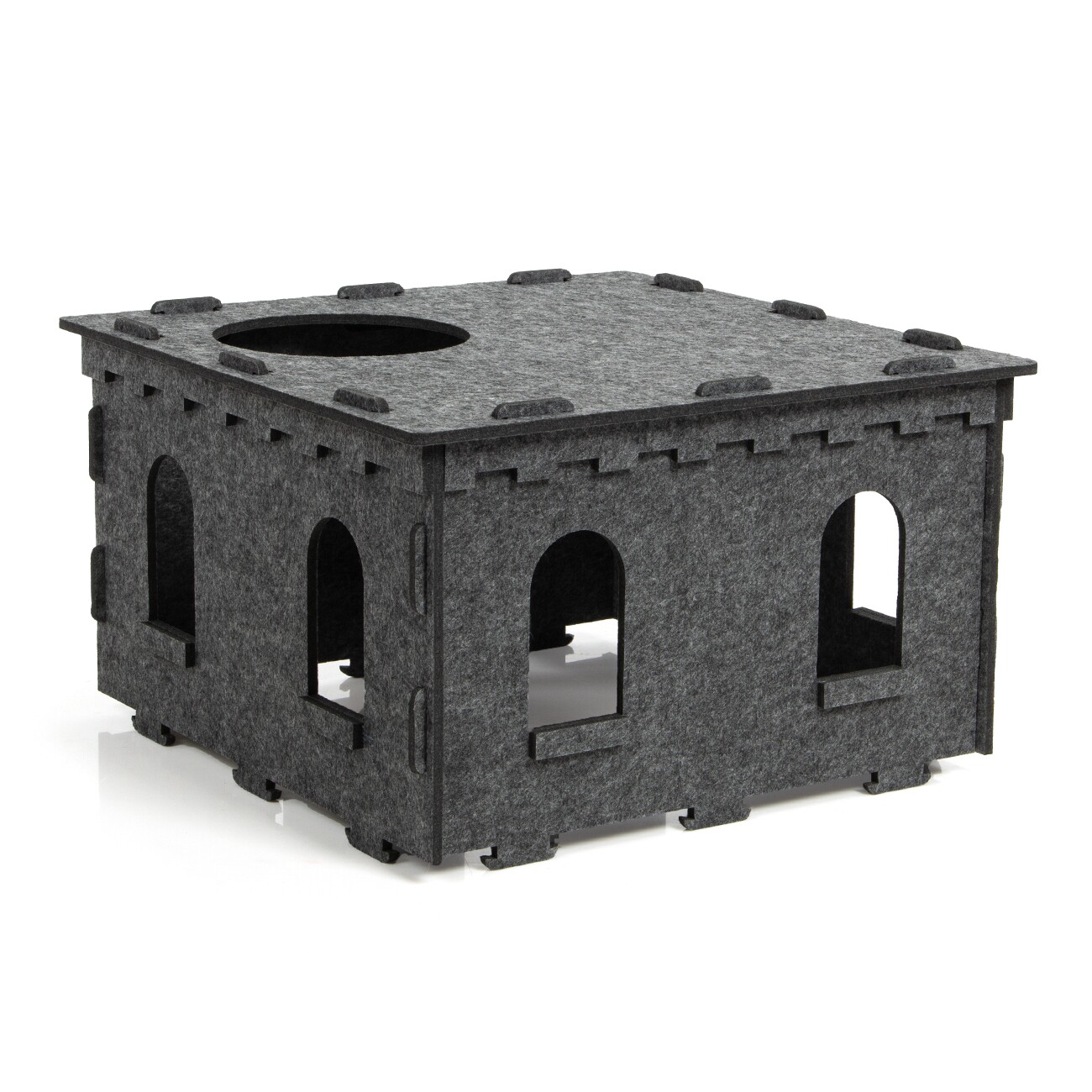 Canadian Cat Company Filz Katzenburg Felty Fort anthrazit