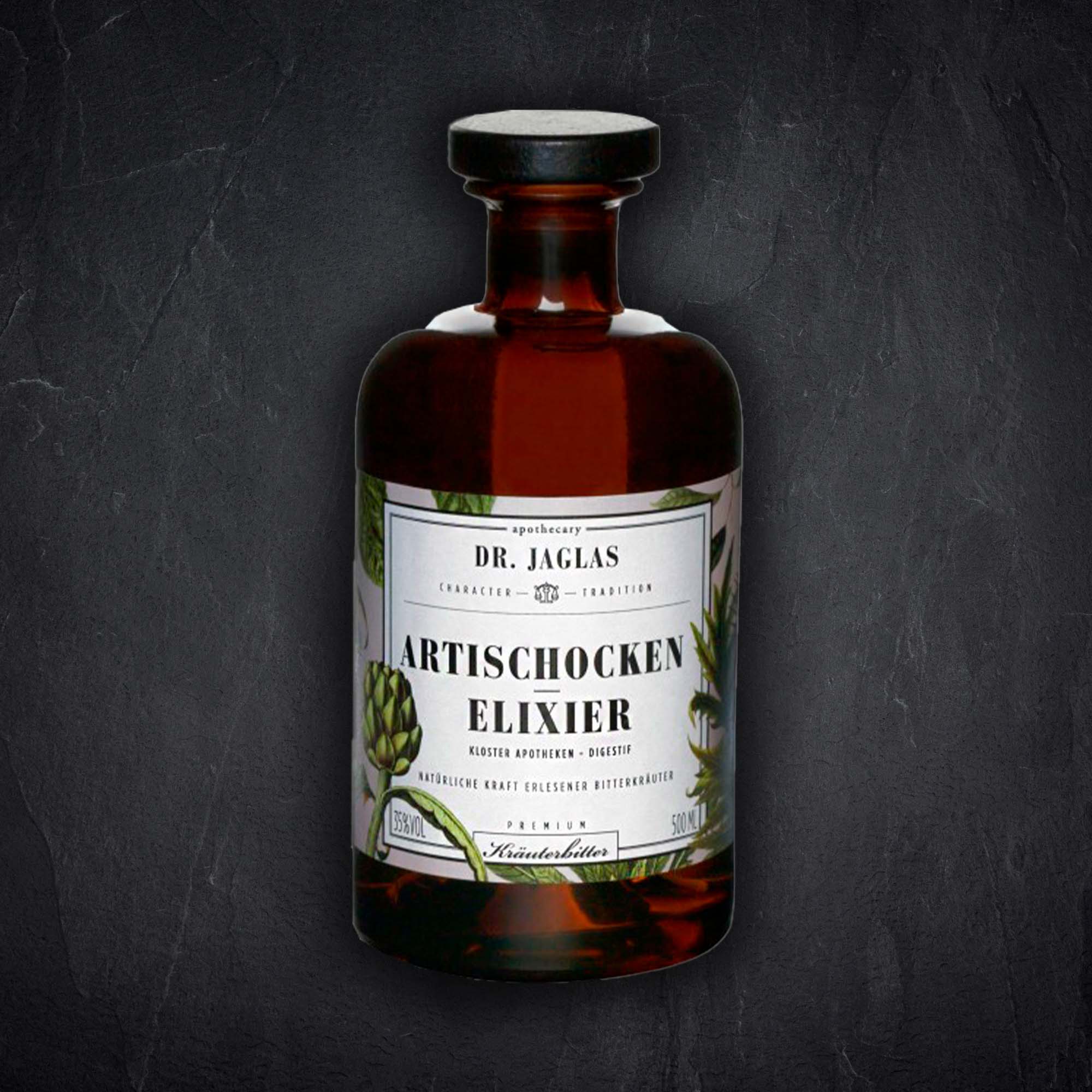 Dr. Jaglas Artischocken-Elixier 0,5l 35% inkl. Geschenkkarton