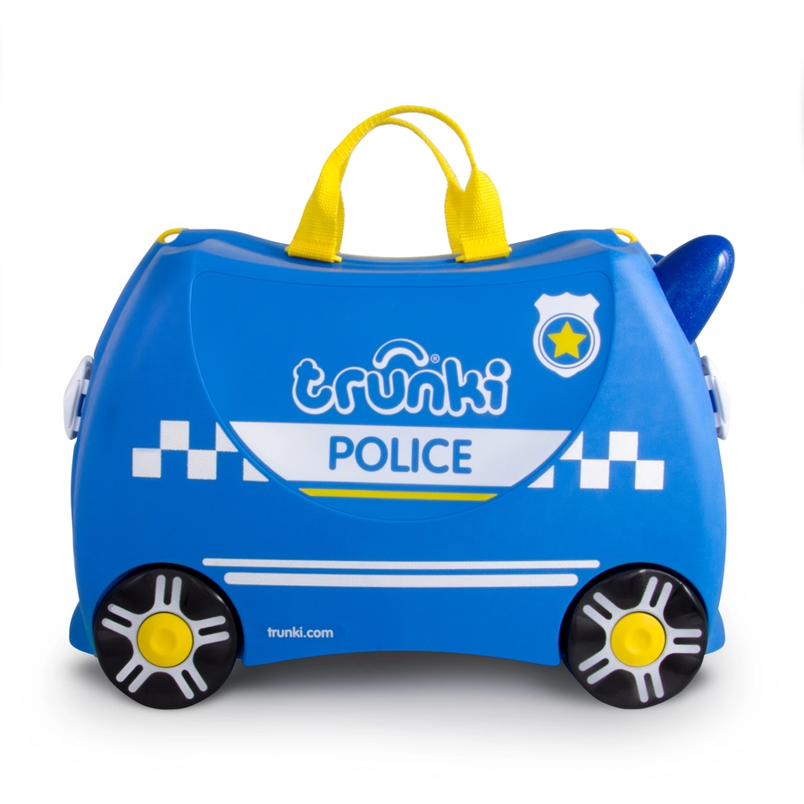 trunki Kinderkoffer - Polizeiauto Percy