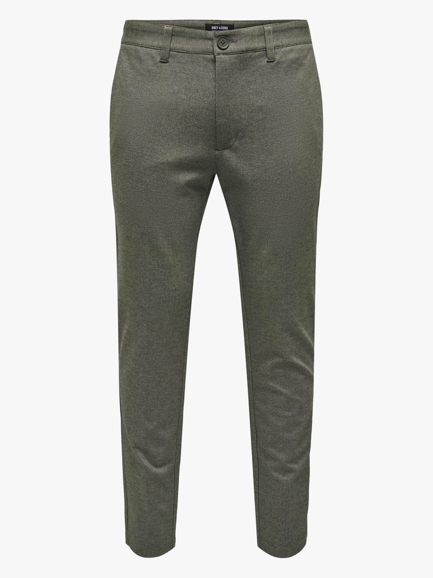 Mark Slim Fit Herringbone Pant