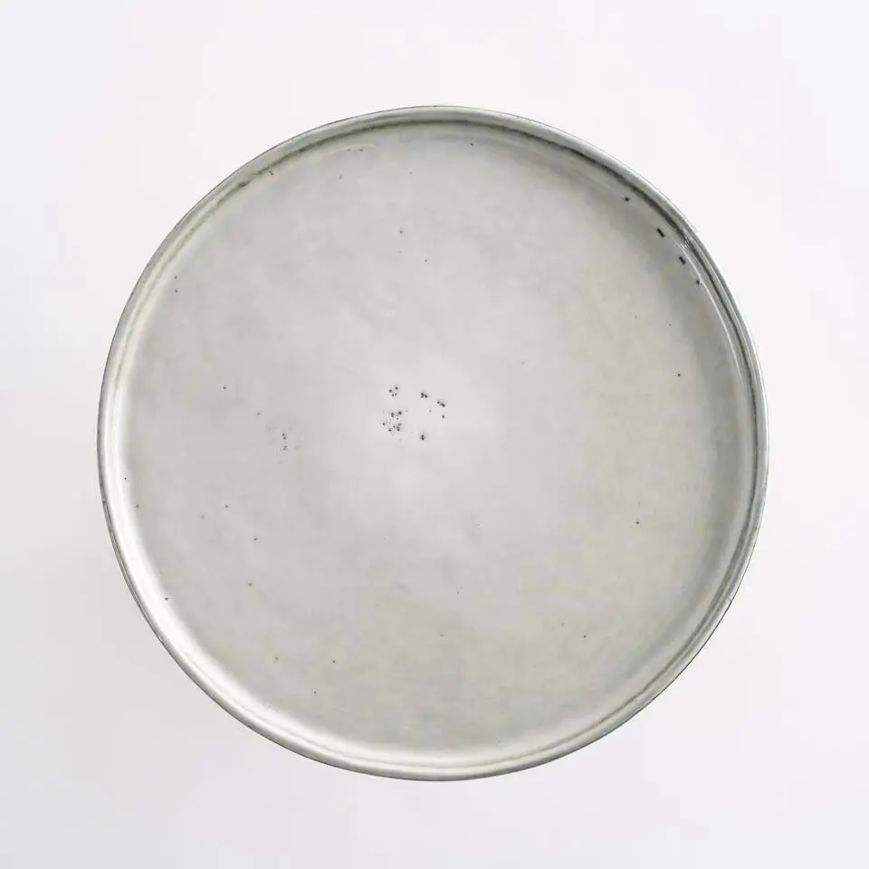 Mica Decorations Tabo Taartplateau - H10 x Ø27 cm - Grijs