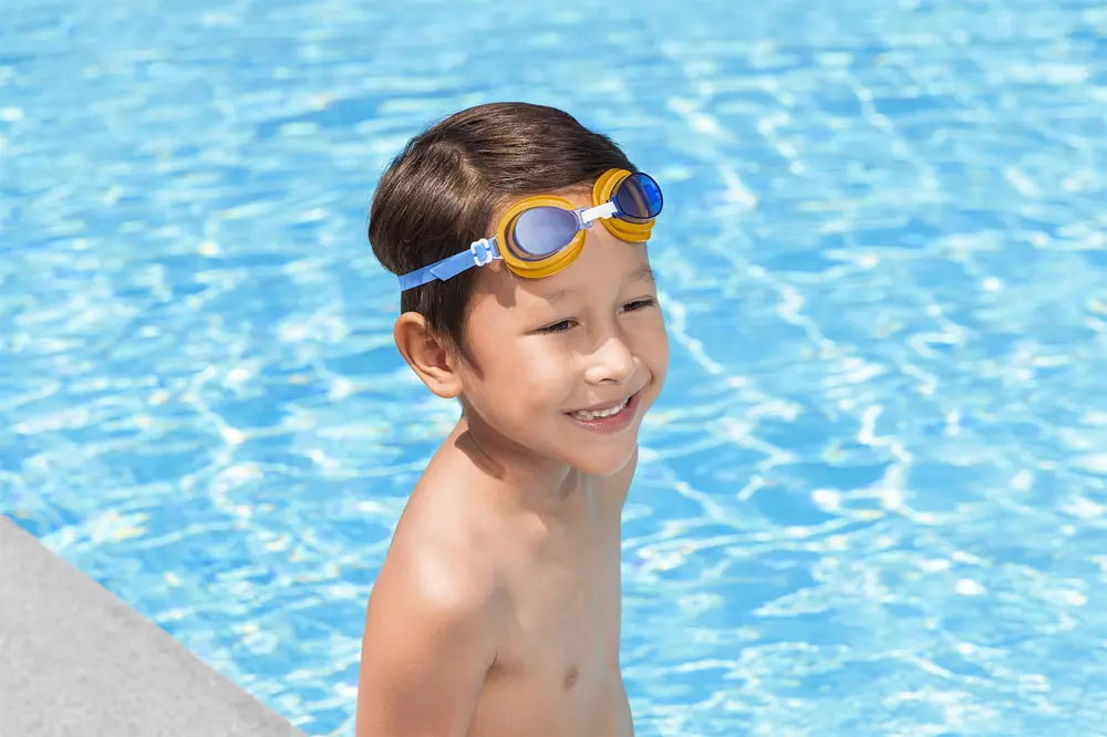 Svømmebrille barn - assorterede farver