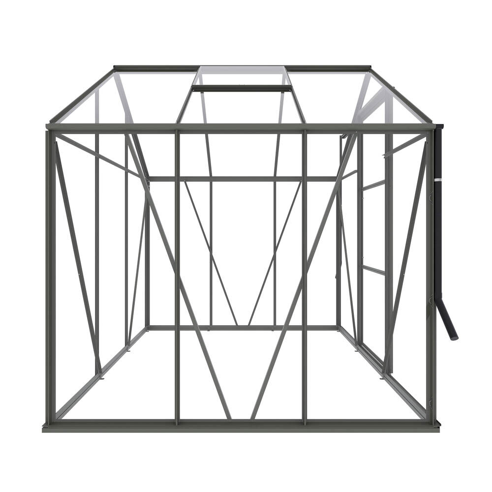 Royal Well Kate I - Tuinkas - Groen - 217x192x192 cm - Veiligheidsglas & polycarbonaat