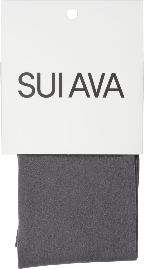 Sui Ava Satisfying Micro Tights / 60 Den 3D Steel grey