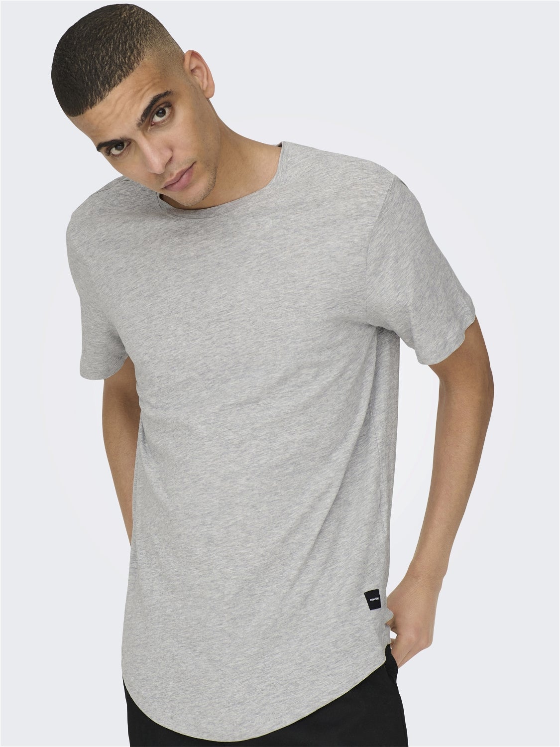ONSMATT T-shirt Light Grey Melange