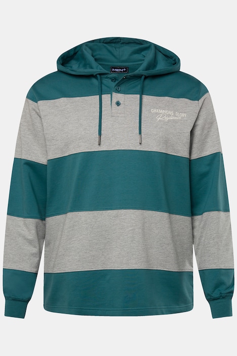 Men+ Hoodie, Print-Motiv, Kapuze, bis 8 XL