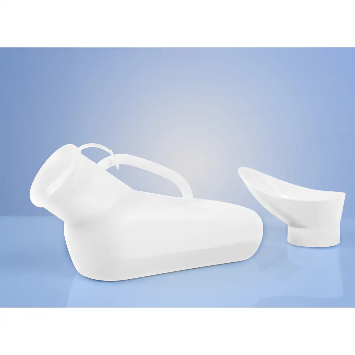 genialo - Urinal, unisex - weiß