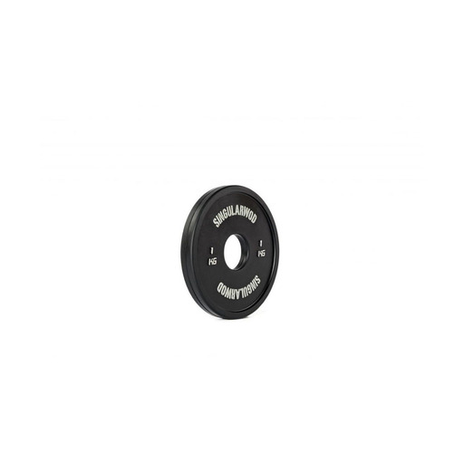 Disco de borracha de 1 kg para madeira individual