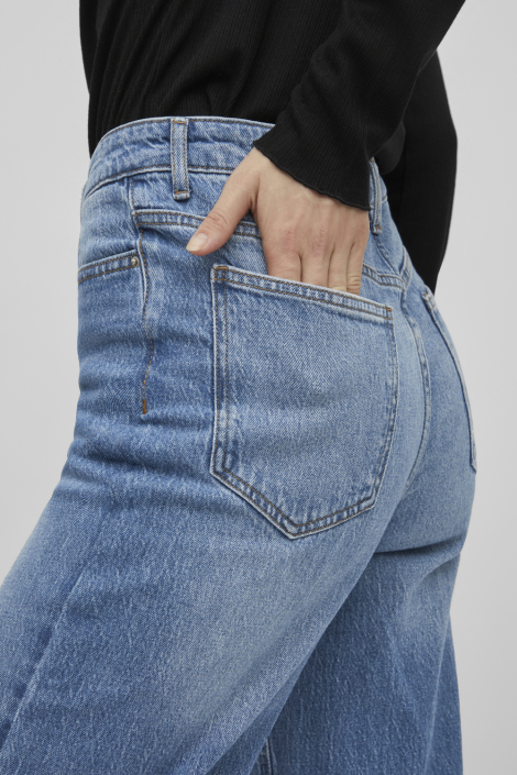 Vila blauwe dames jeans