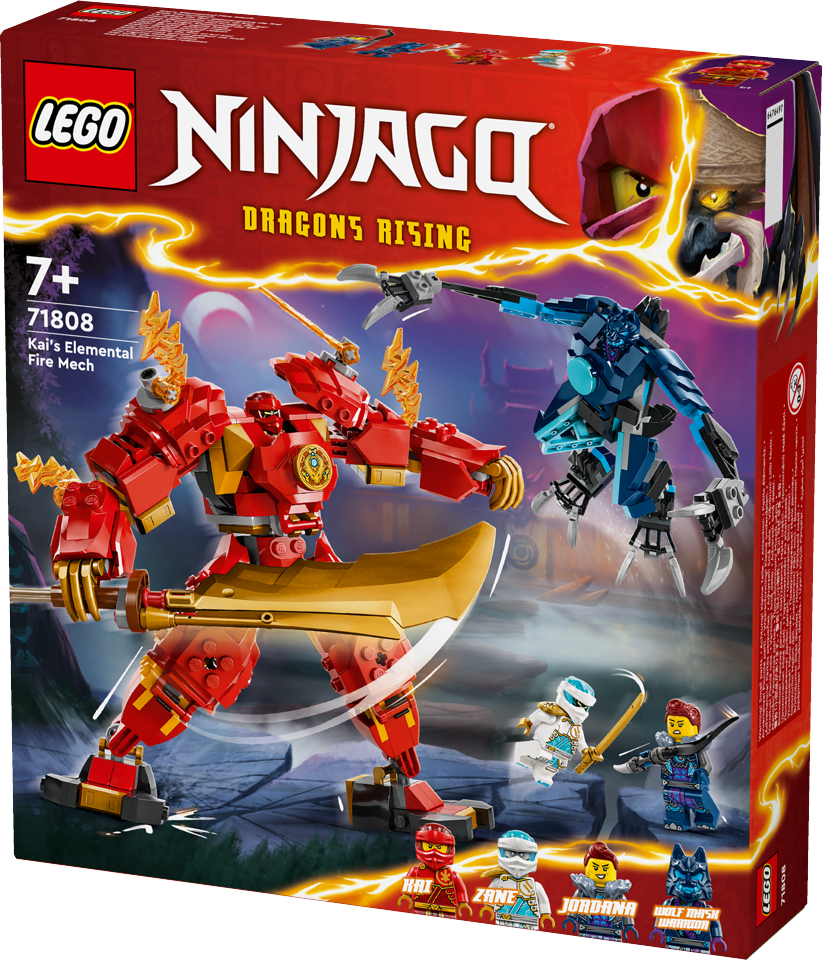 LEGO Ninjago - Kais ild-elementrobot (71808)