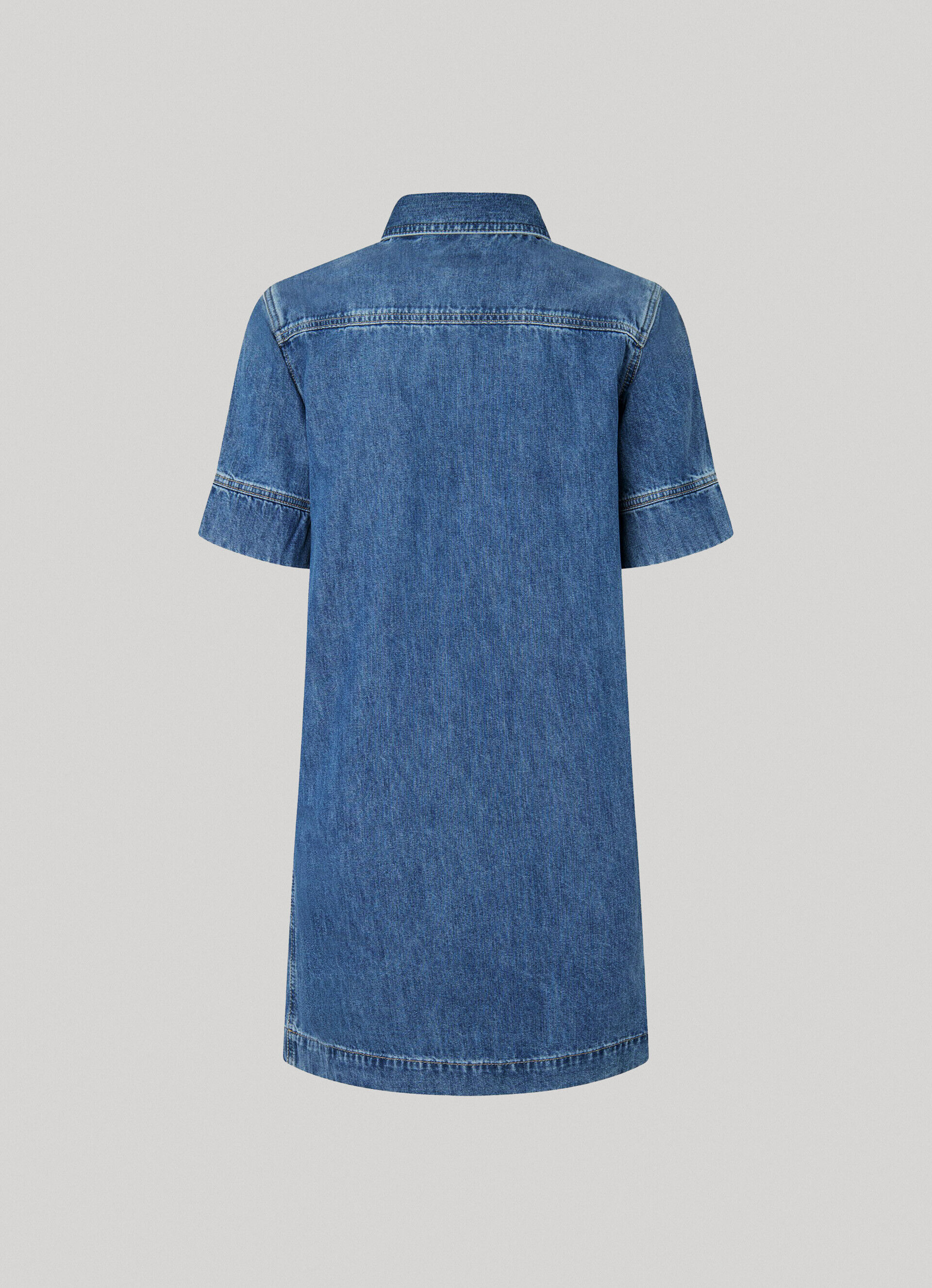VESTIDO JEANS DE CORTE REGULAR - jeans