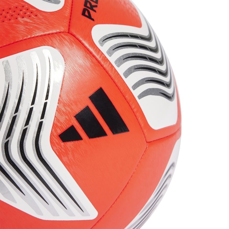 adidas Ballon Predator Training - Lucid Red/Argenté/Noir