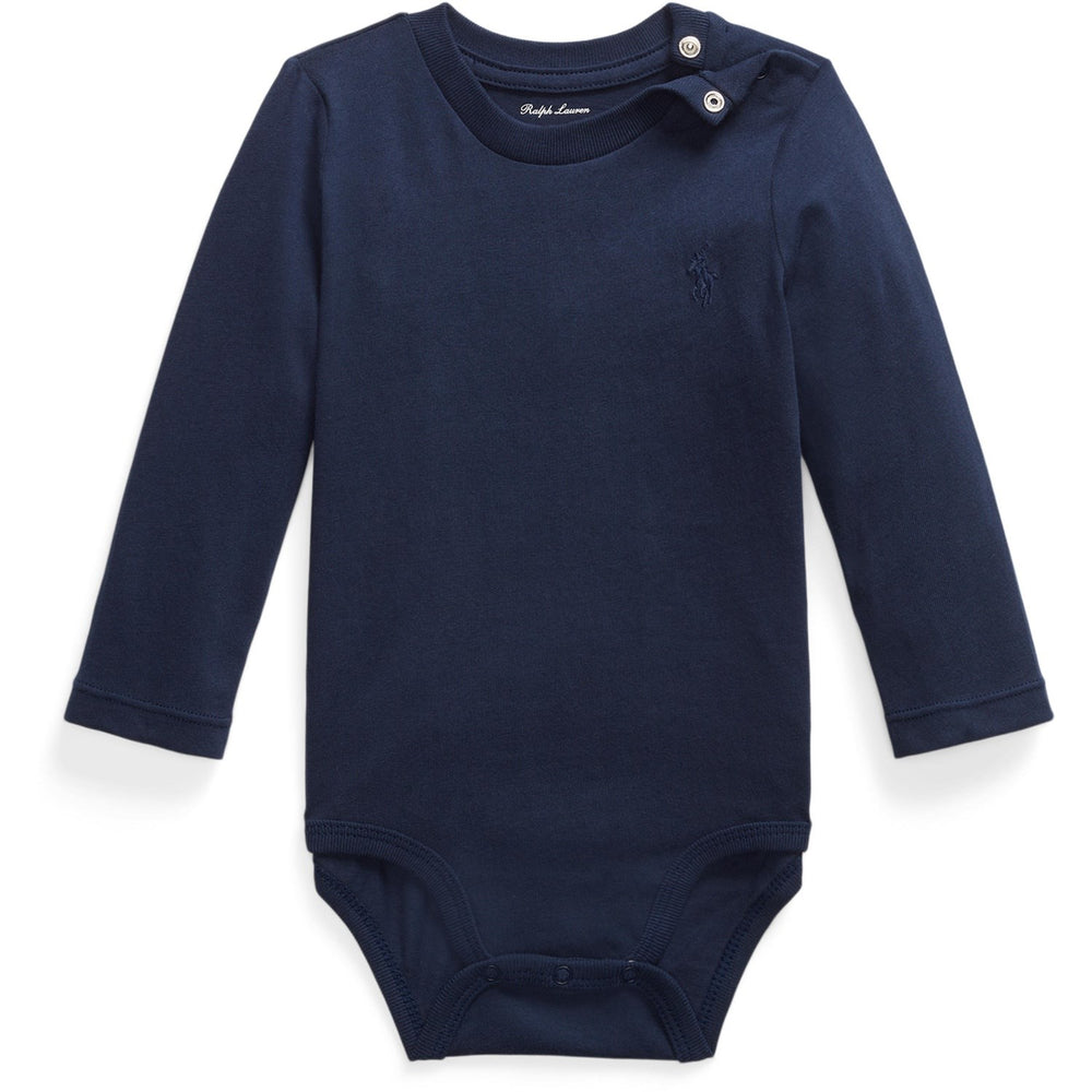Køb Ralph Lauren Baby Refined Navy/Tonal Print Body