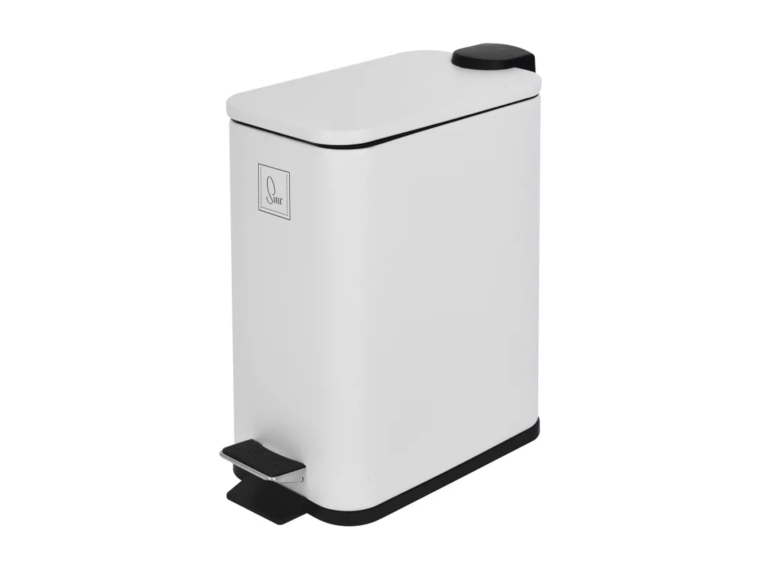 Poubelle à pédale 5l incl. seau intérieur