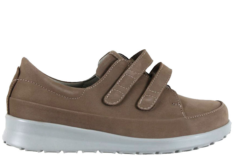 NEW FEET SKO I SANDFARVET NUBUCK
