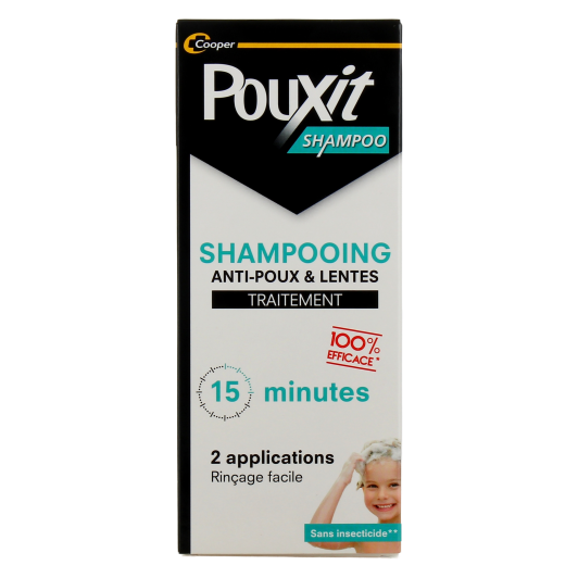 Shampooing traitant anti-poux et lentes Pouxit